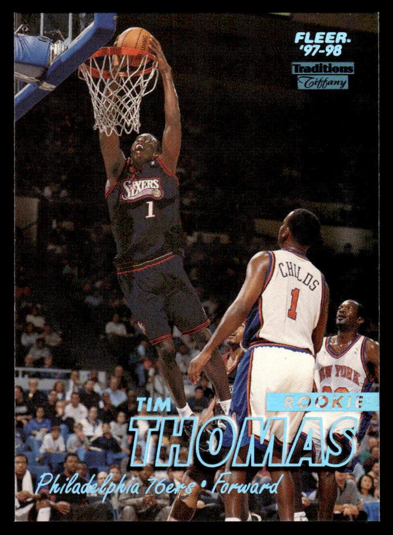 1997 Fleer Tim Thomas #202 card