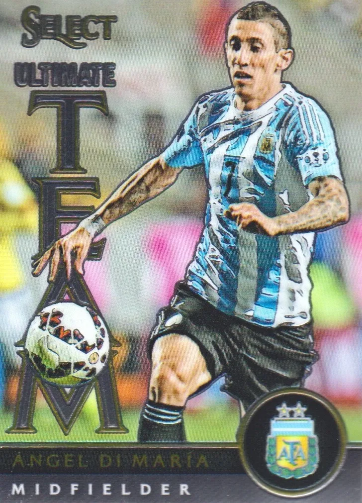 2015 Panini Select Angel Di Maria [Camo] #10 card
