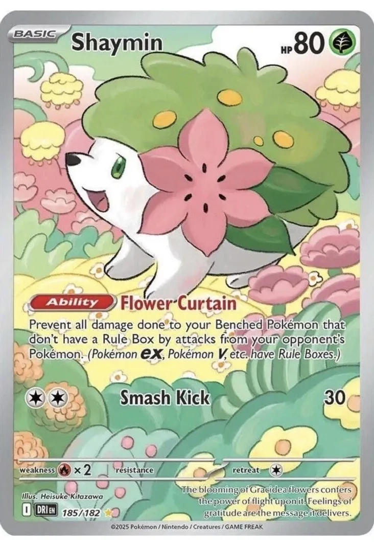 Shaymin 2025 Pokemon Scarlet & Violet Destined Rivals