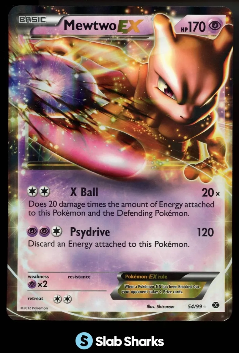 Mewtwo EX Holo 2021 Pokemon Celebrations Classic Collection