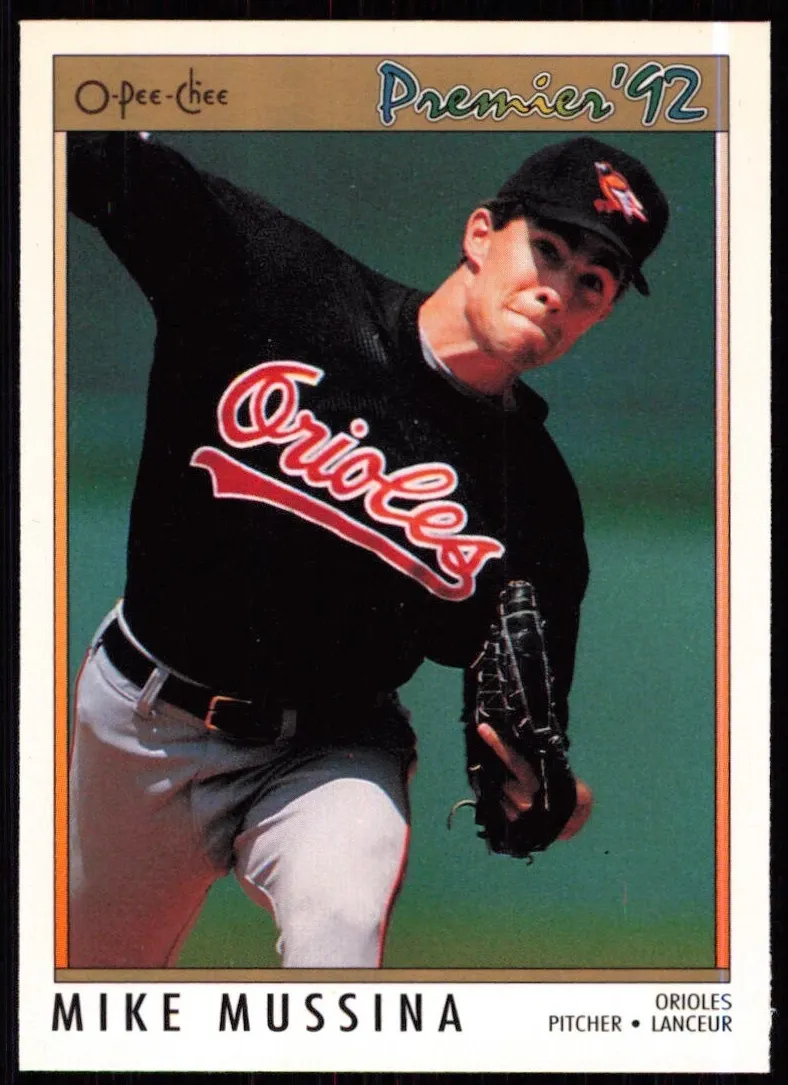 1992 Mike Mussina #87