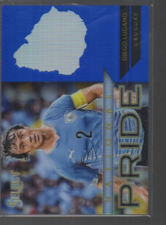 2015 Panini Select Diego Lugano [Blue] #41 card