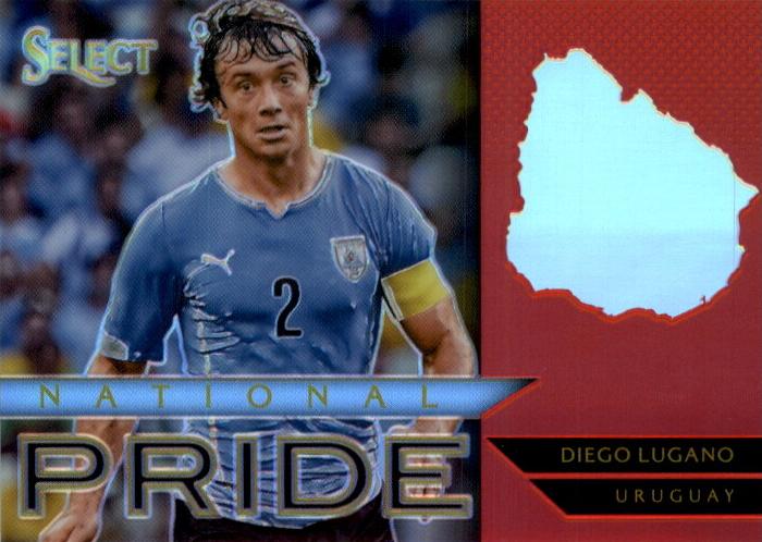 2015 Panini Select Diego Lugano [Red] #41 card