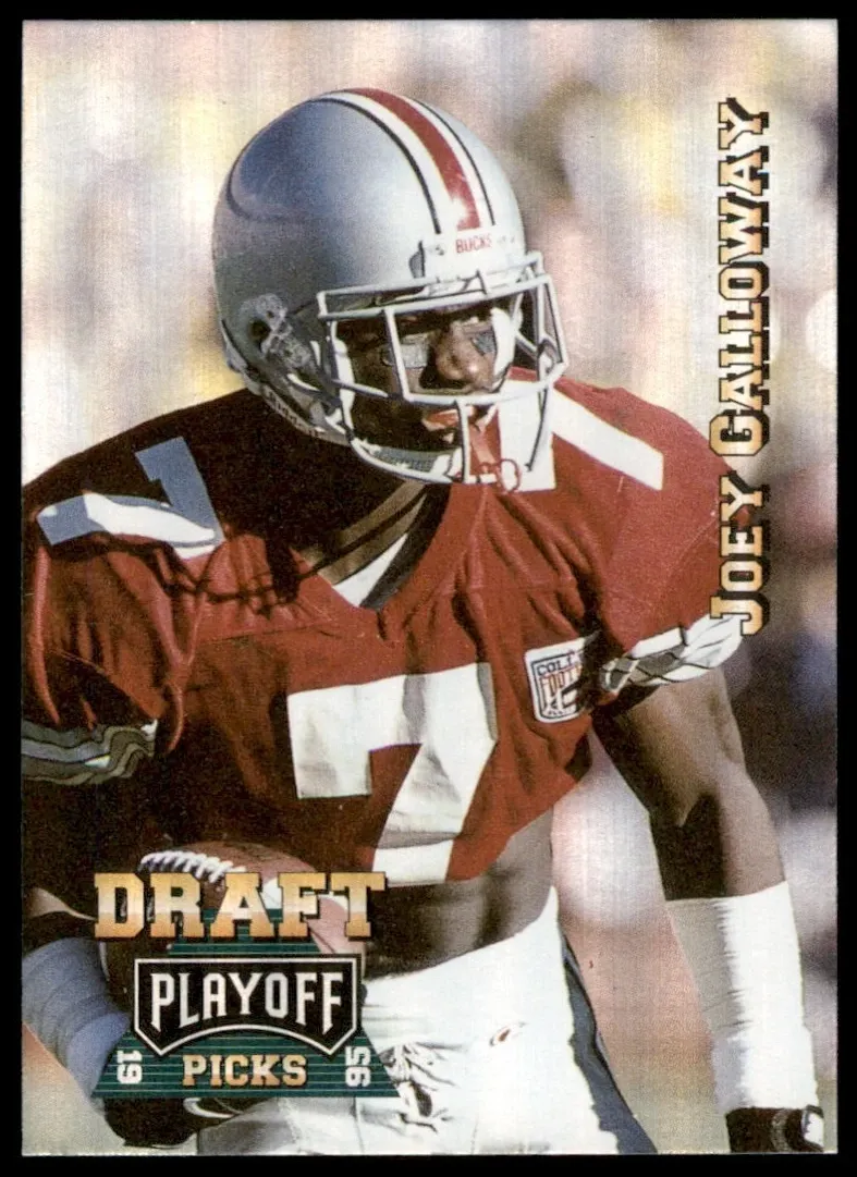 1995 Playoff Prime Joey Galloway #187 card