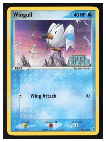 Wingull 2006 Pokemon EX Crystal Guardians