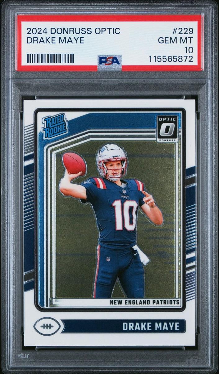 Drake Maye - 2024 Donruss Optic Football