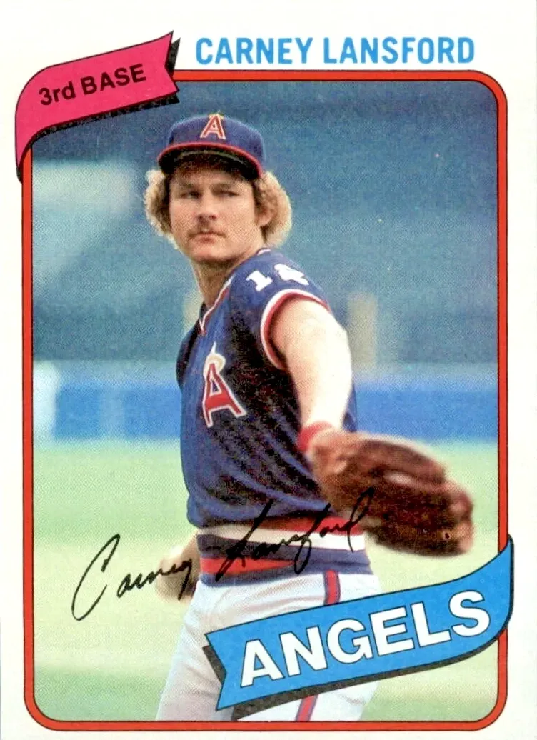 1980 Carney Lansford #337