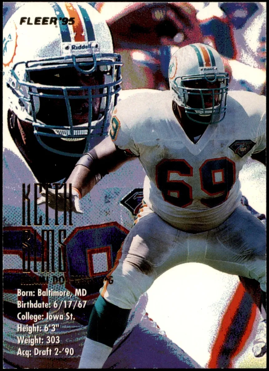 1995 Keith Sims #225