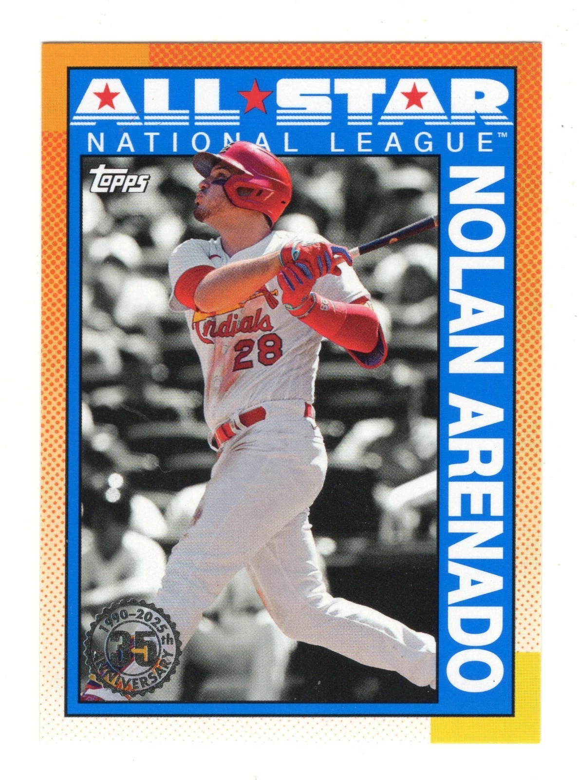 2025 Topps Baseball Blue Nolan Arenado #90AS-5