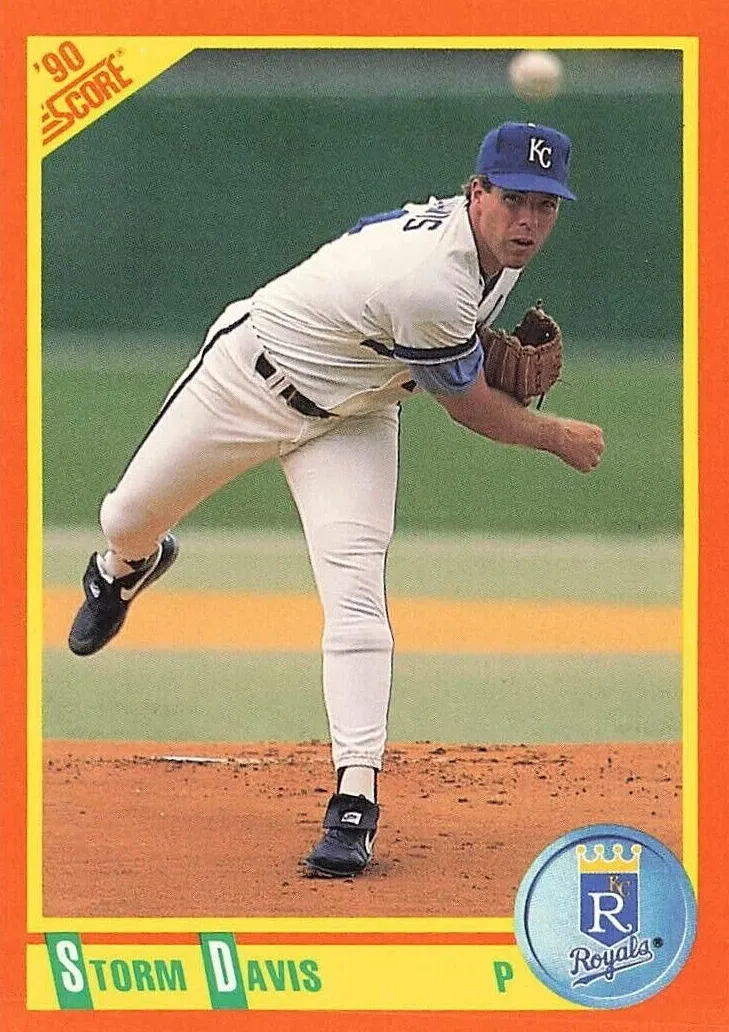 1990 Storm Davis #21T