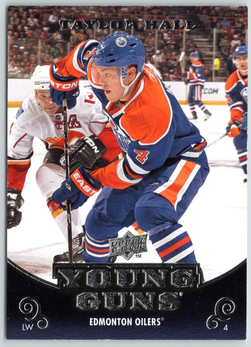 2010 Upper Deck Taylor Hall #219 card