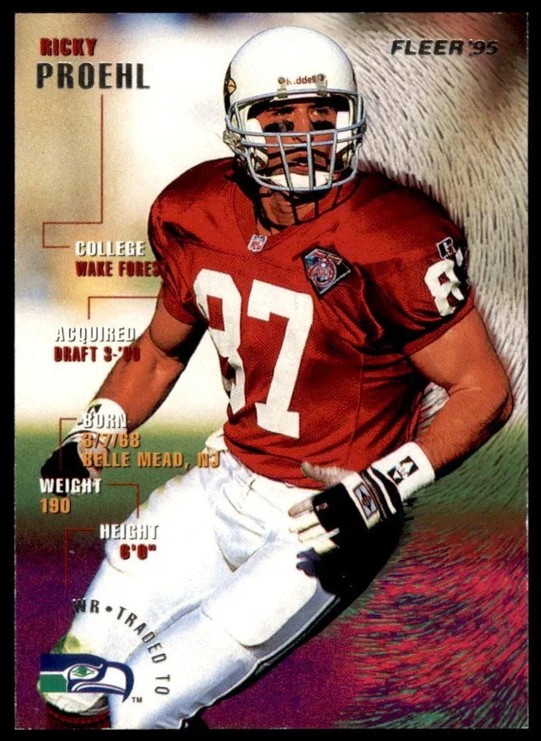 1995 Ricky Proehl #10