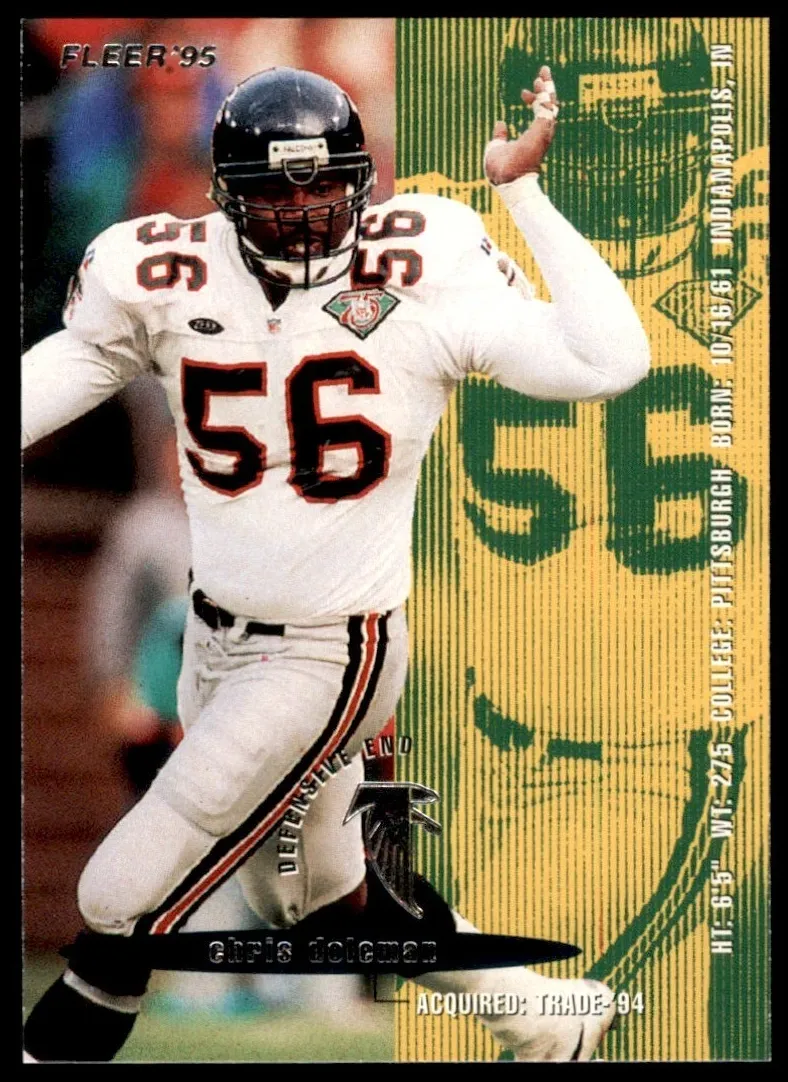 1995 Fleer Chris Doleman #15 card