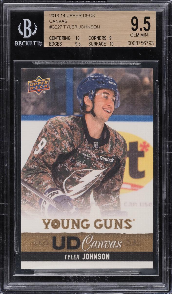2013 Upper Deck Tyler Johnson #C227 card