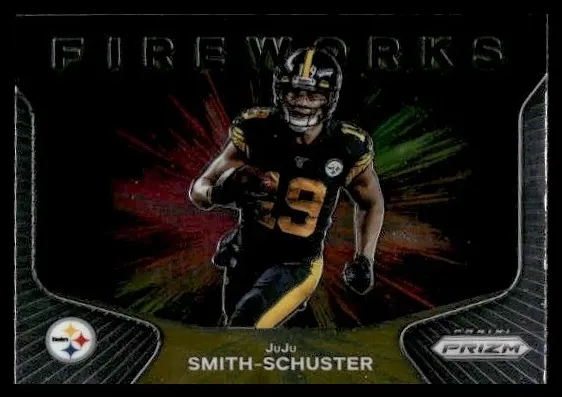 2020 Panini Prizm JuJu Smith-Schuster #16 card