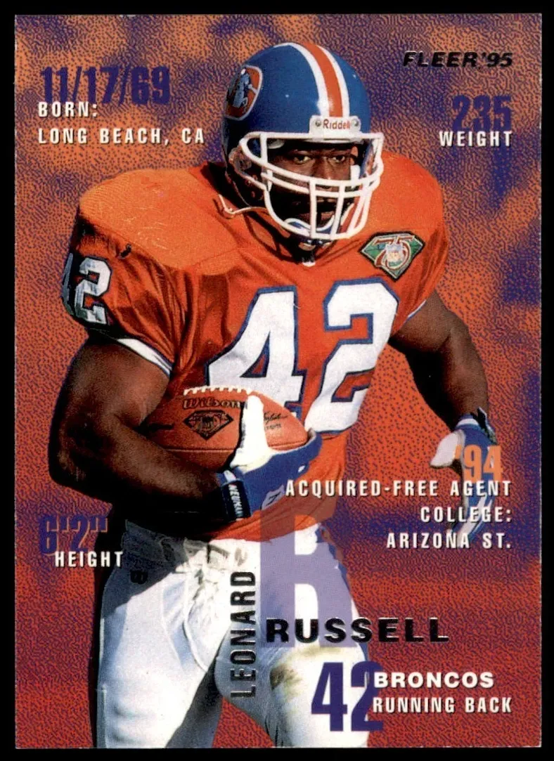 1995 Leonard Russell #117