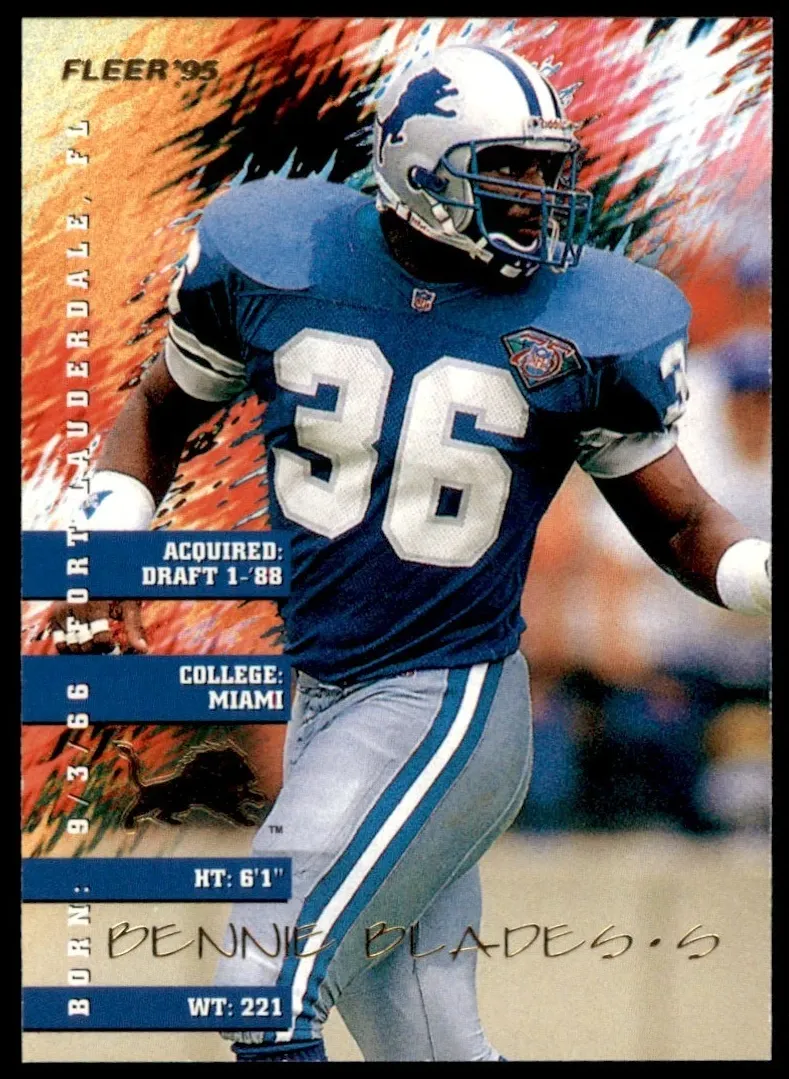 1995 Bennie Blades #120
