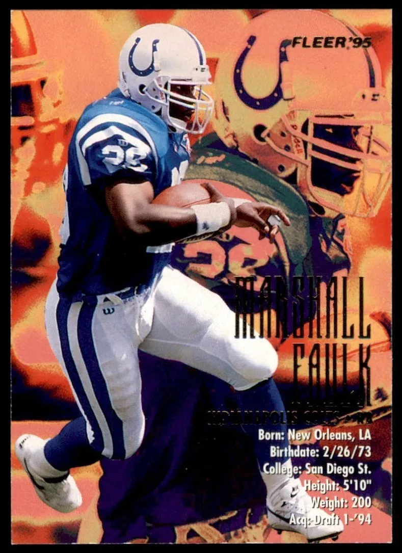 1995 Marshall Faulk #163