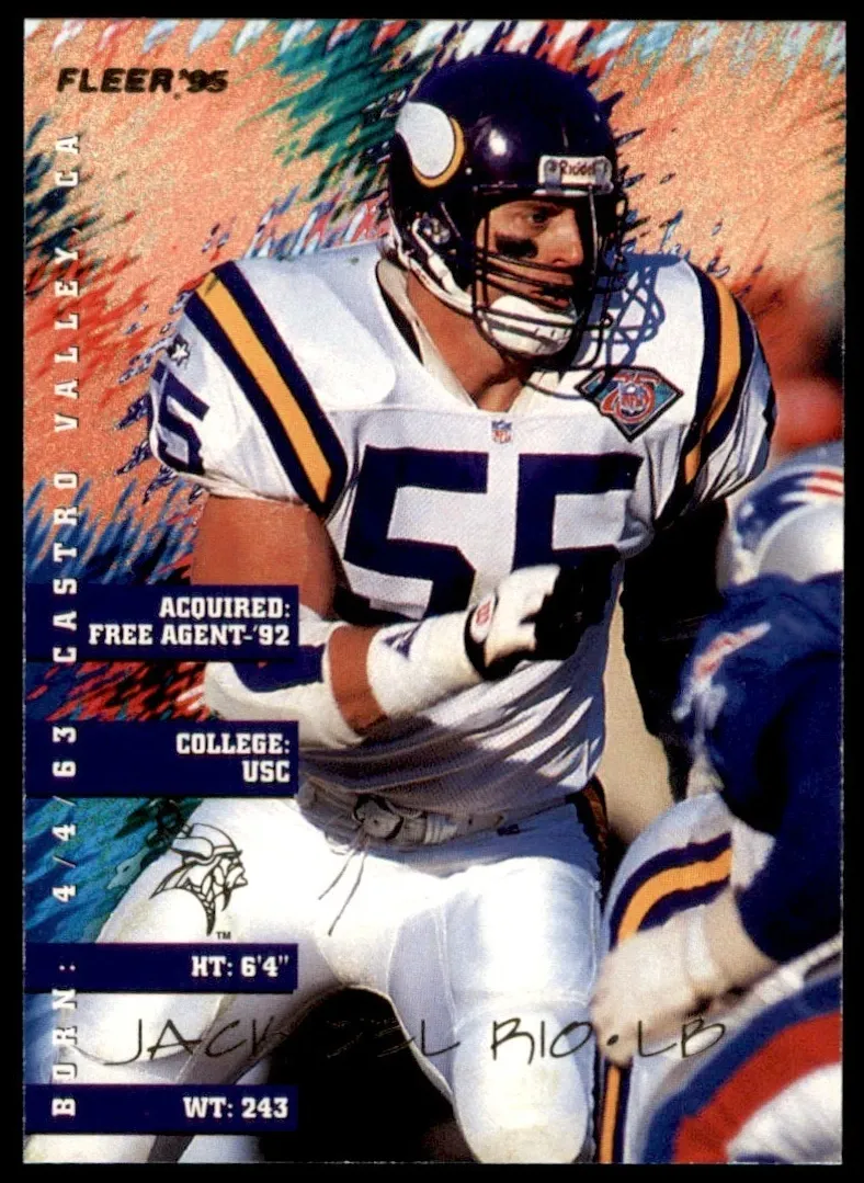 1995 Jack Del Rio #232