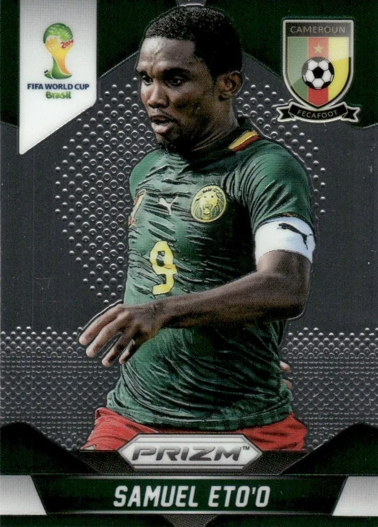 2014 Panini Prizm World Cup Samuel Eto'o [Silver] #40 card