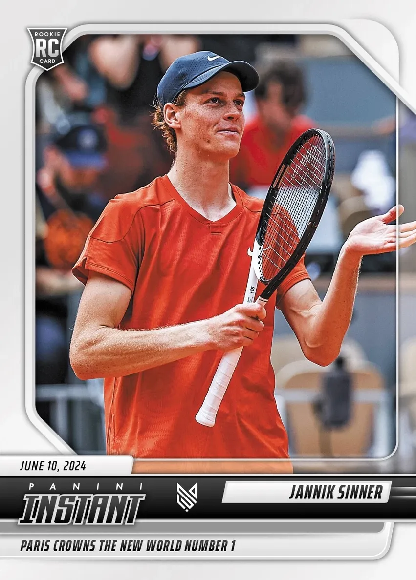 2024 Panini Instant Jannik Sinner #JS-1 card