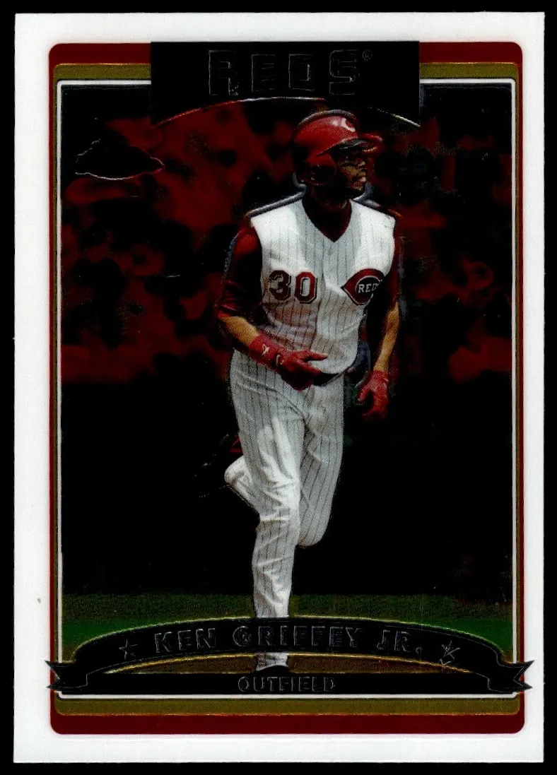 2006 Topps Chrome Ken Griffey Jr. #221 card