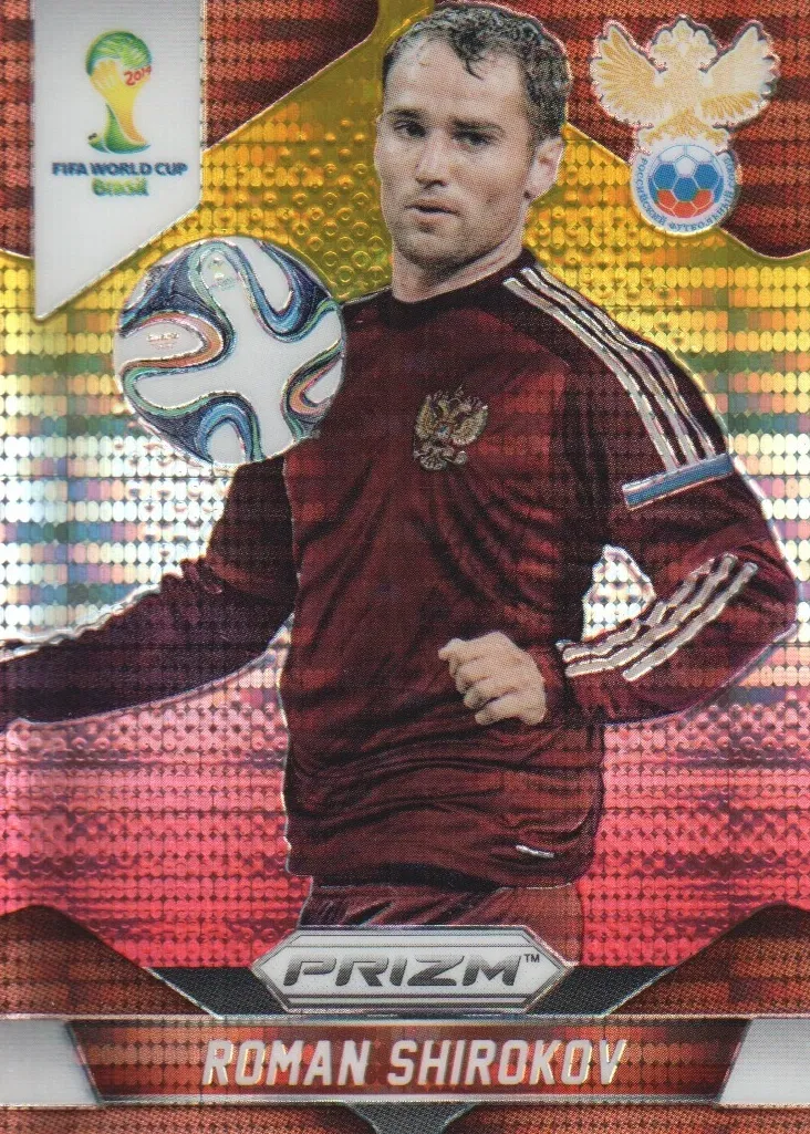 2014 Roman Shirokov [Yellow and Red Pulsar] #165