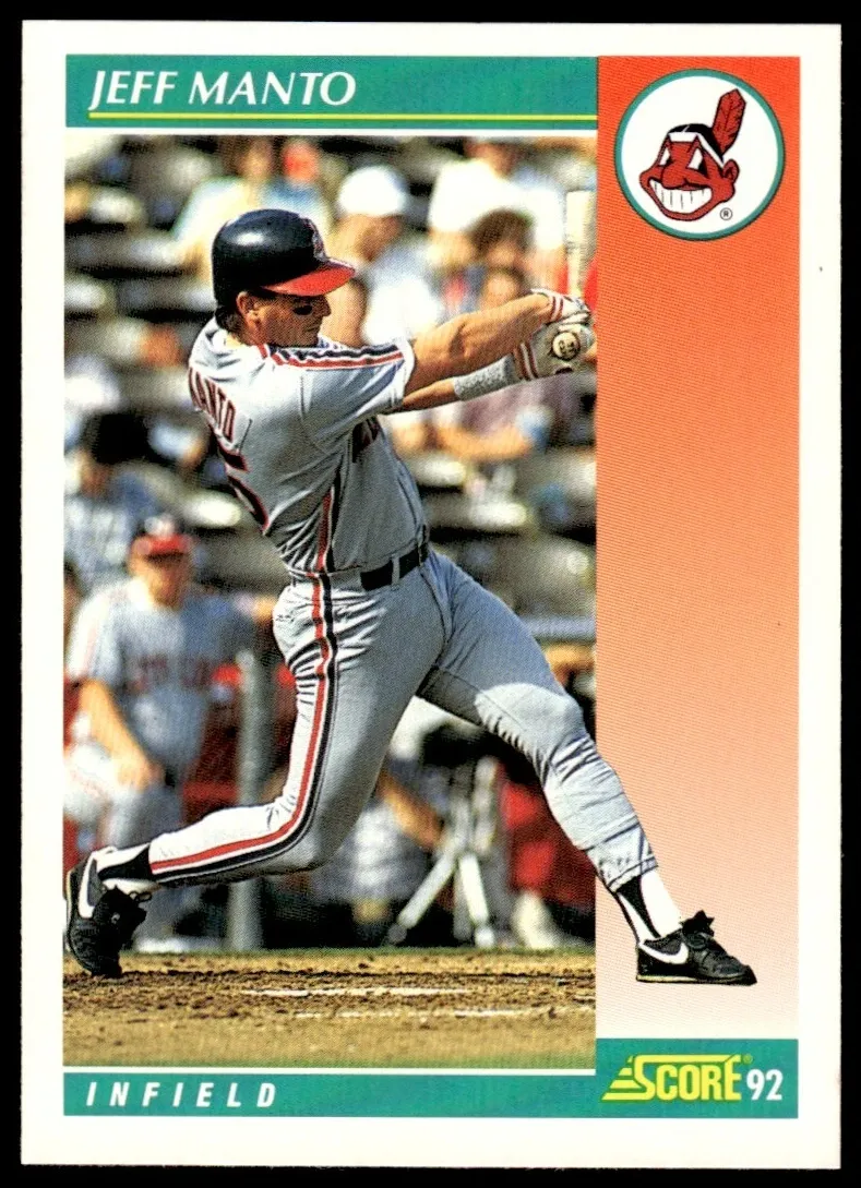 1992 Score Jeff Manto #666 card