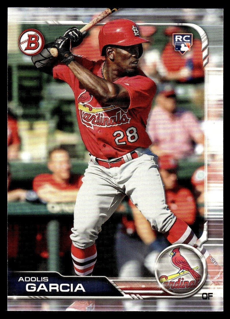 2019 Bowman Adolis Garcia #84 card
