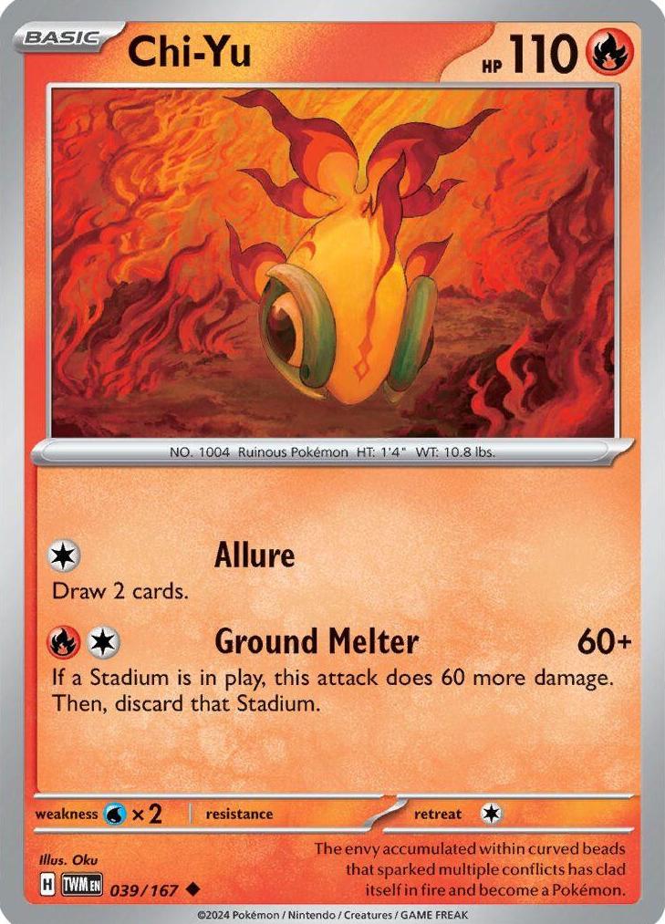 Chi-Yu 2024 Pokemon Scarlet & Violet Twilight Masquerade