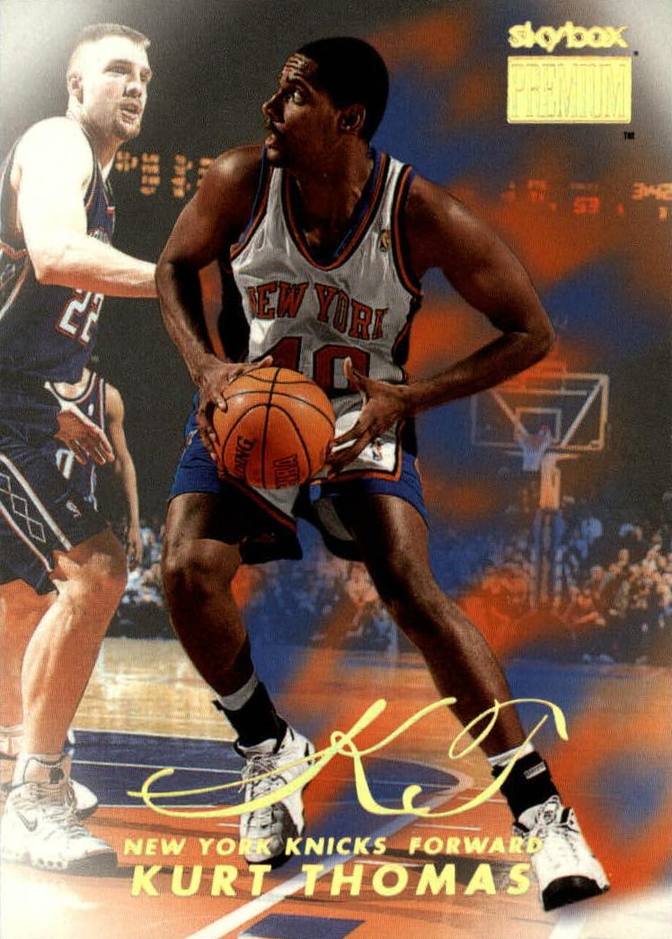 1998 Skybox Premium Kurt Thomas #199 card