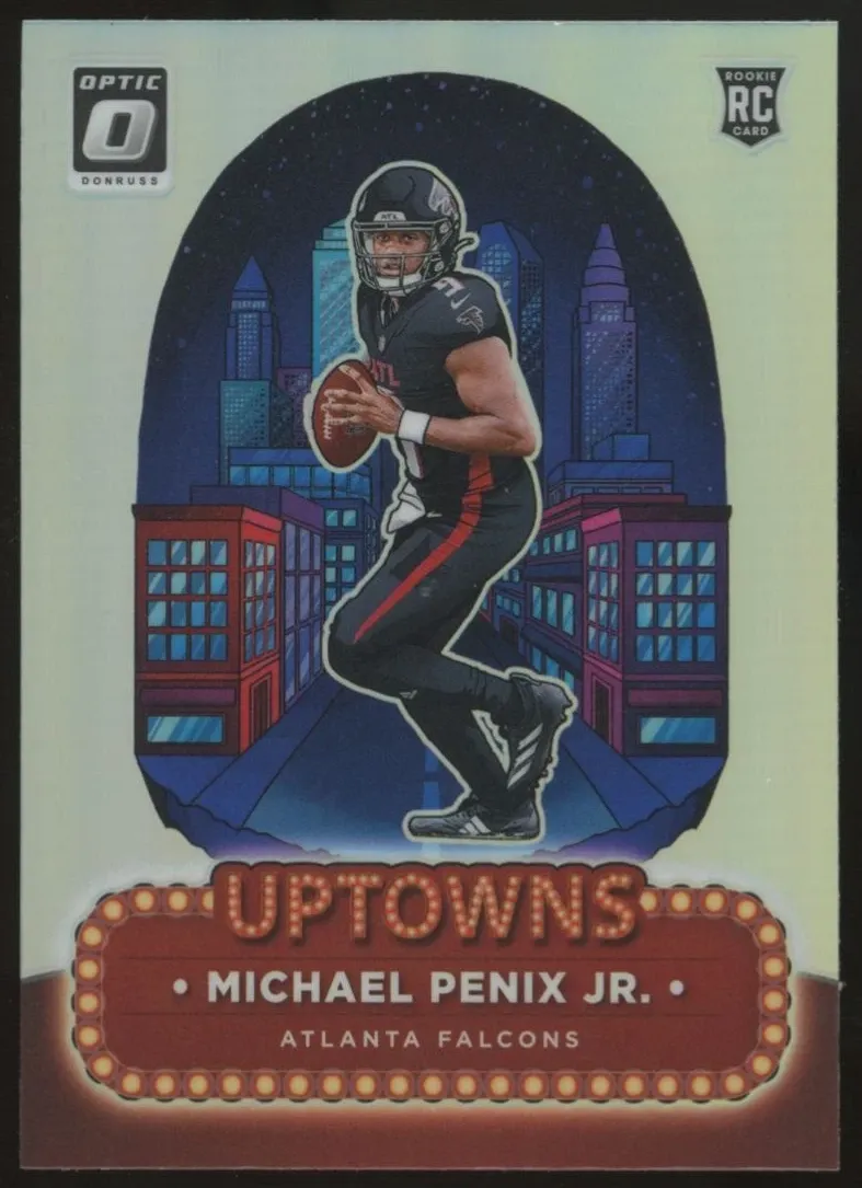 Michael Penix Jr. 2024 Donruss Optic Uptowns Football