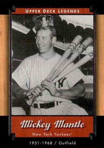 2001 Mickey Mantle #39