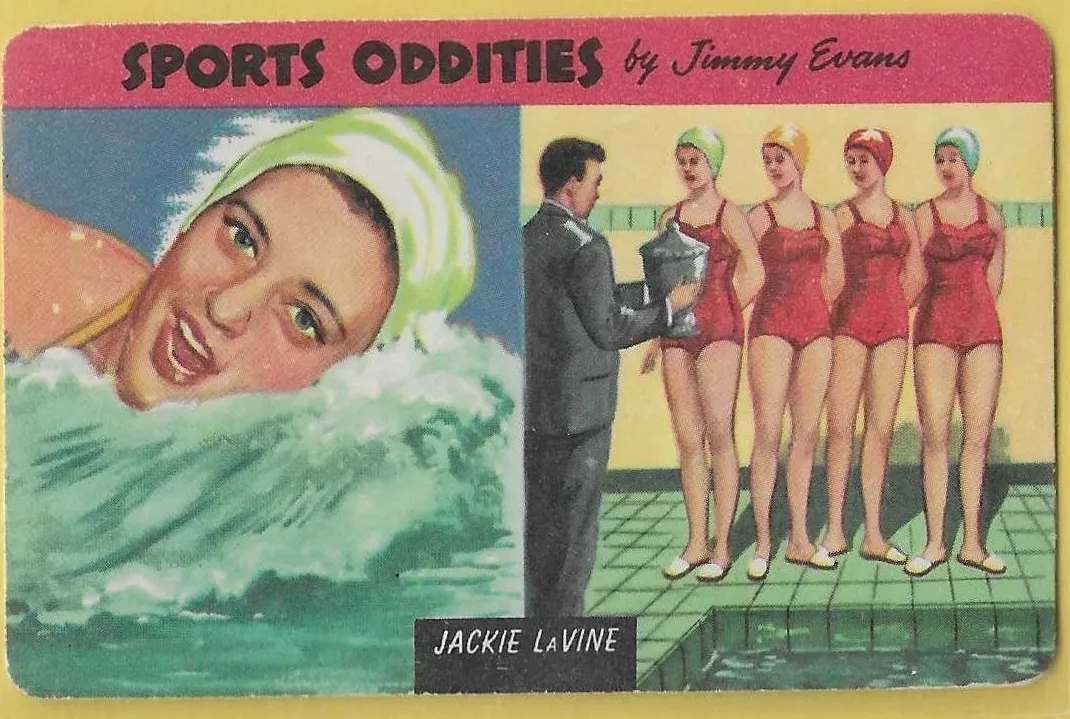 1954 Jackie LaVine #15