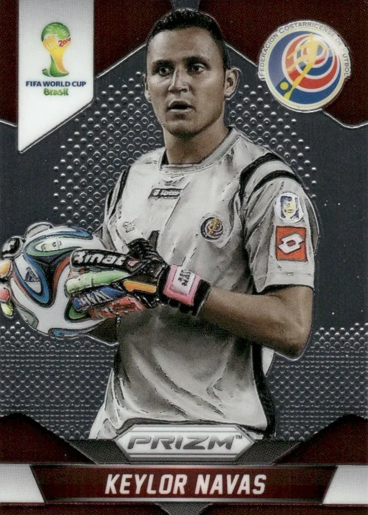 2014 Panini Prizm World Cup Keylor Navas [El Samba] #55 card