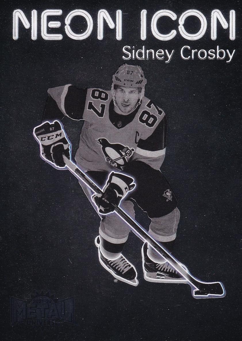 2021 Skybox Metal Universe Sidney Crosby [Gold] #NI-20 card