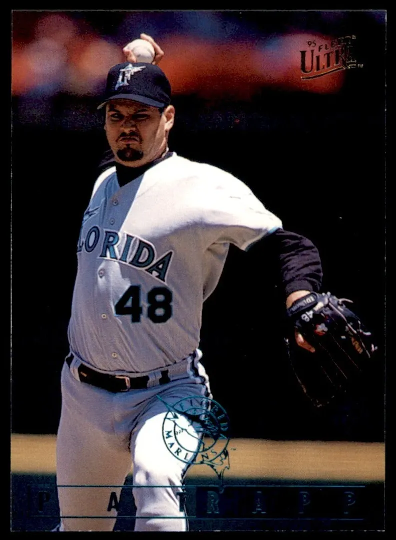 1995 Fleer Ultra Pat Rapp #166 card