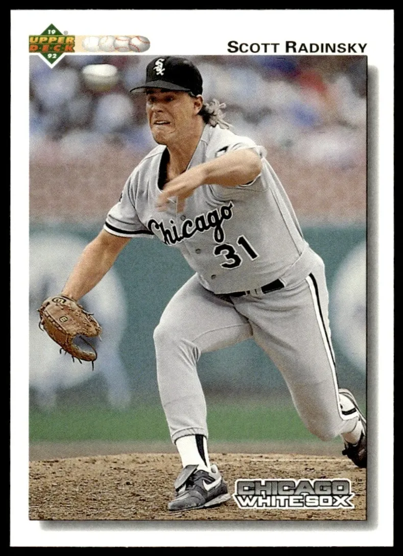 1992 Upper Deck Scott Radinsky #594 card