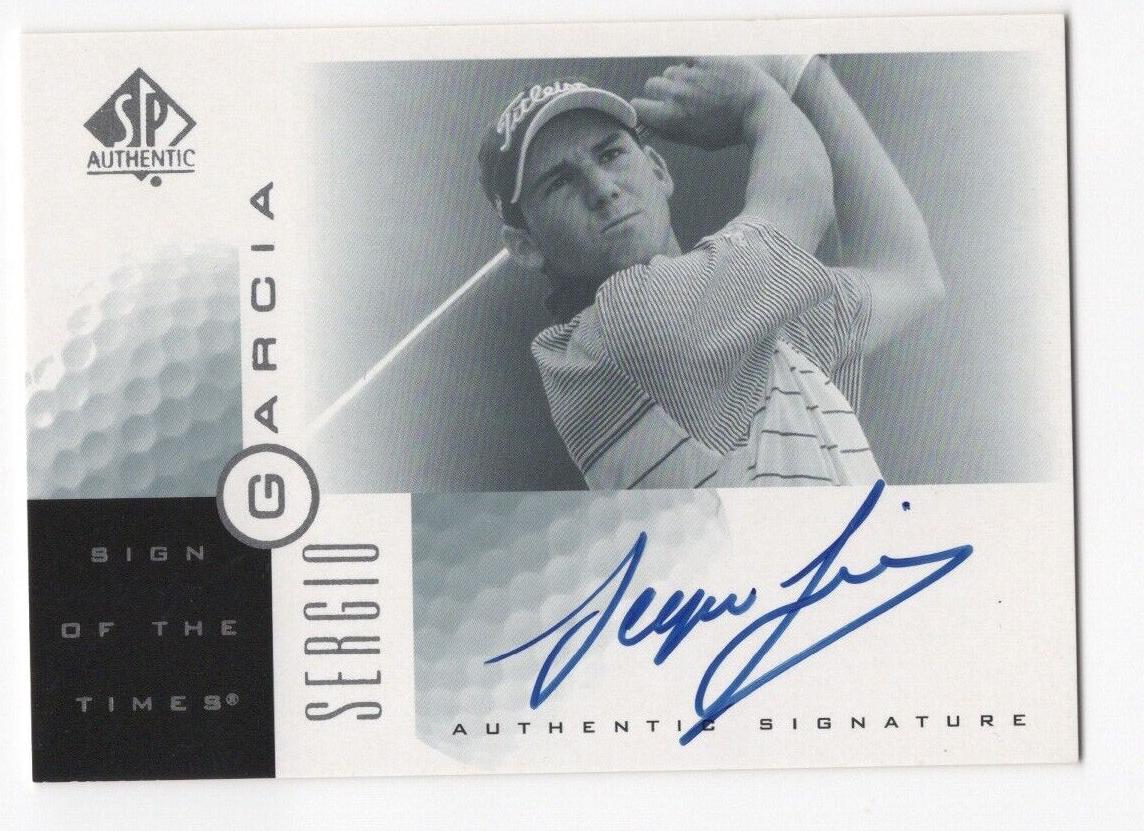 2001 Sergio Garcia [Gold] #SG