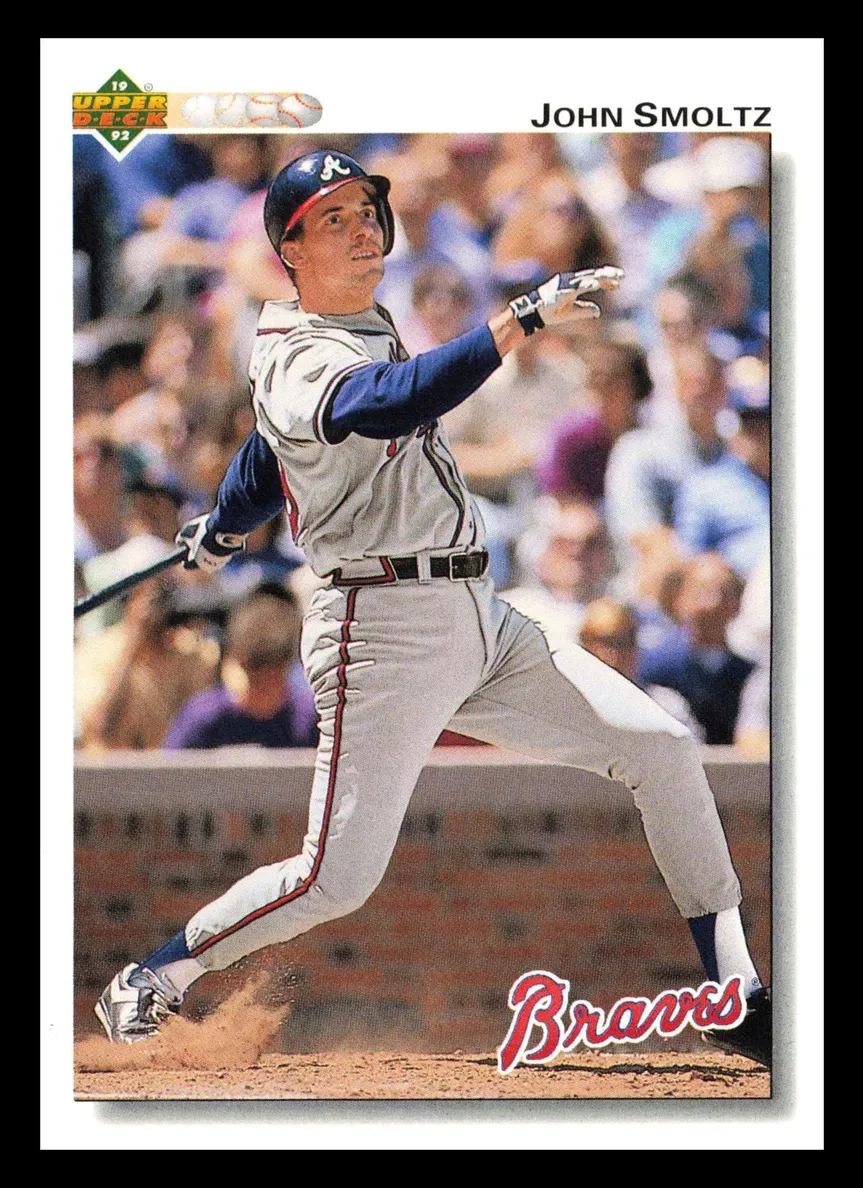 1992 Upper Deck John Smoltz #322 card