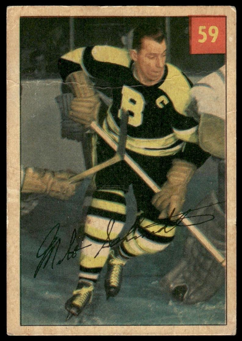 1954 Milt Schmidt [Lucky Premium Back] #59