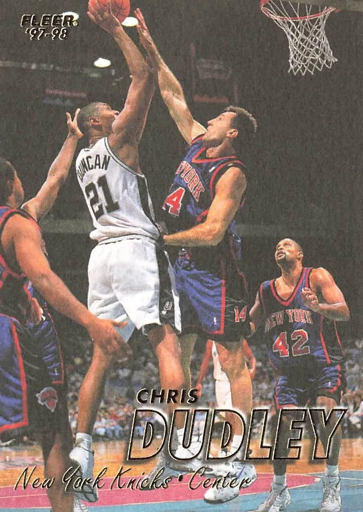 1997 Fleer Chris Dudley #339 card