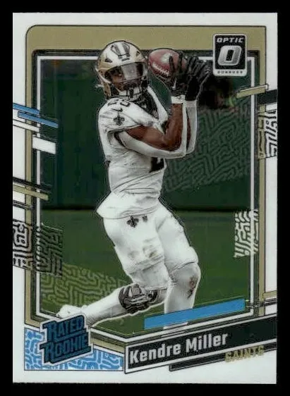 Kendre Miller 2023 Donruss Optic Football card