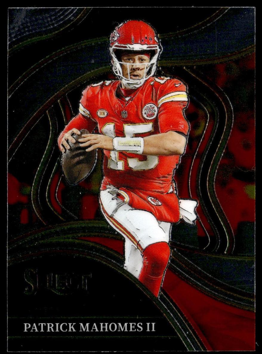 2023 Panini Select Patrick Mahomes II [Silver Prizm Die-Cut] #226 card