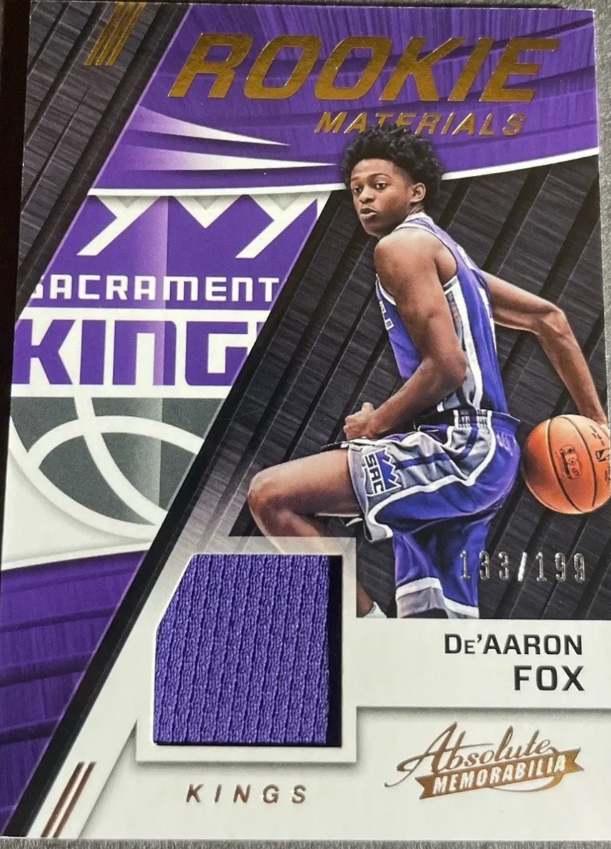 2017 De'Aaron Fox #RM-DAF