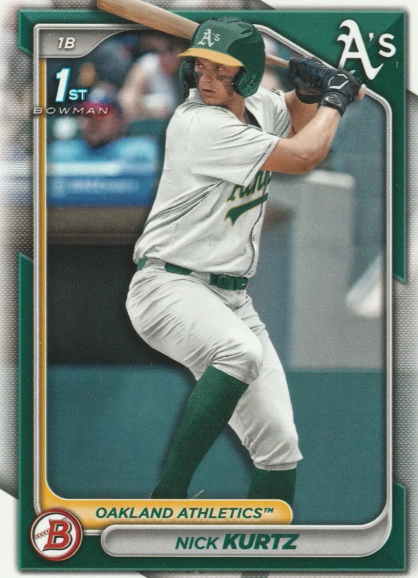 Nick Kurtz 2024 Bowman Draft card