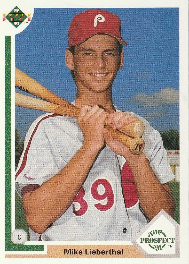 1991 Upper Deck Mike Lieberthal #67 card
