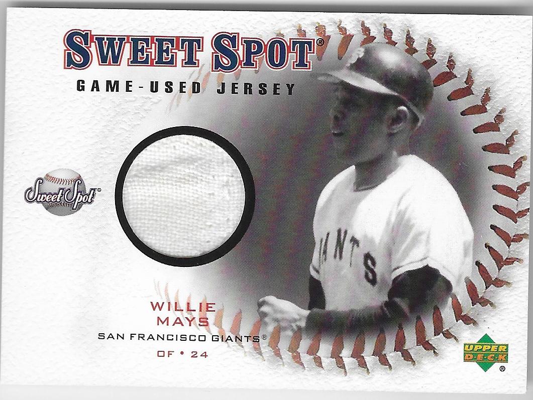 2001 Willie Mays #J-WM