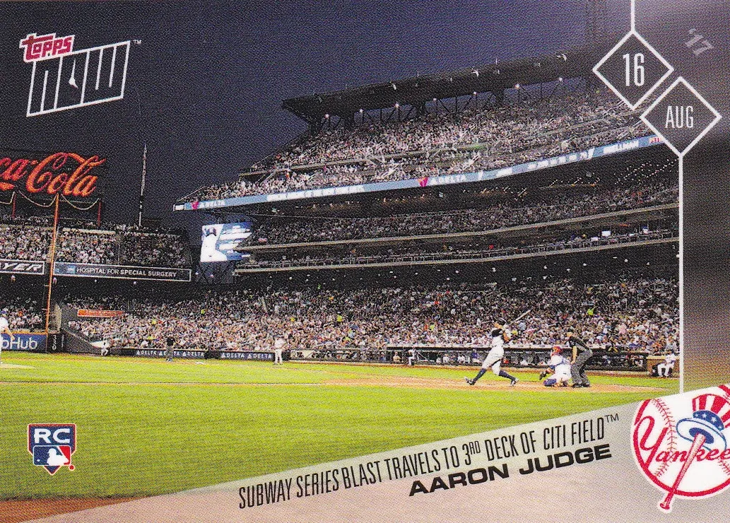 2017 Aaron Judge [Base- Subway Series Blast] #487