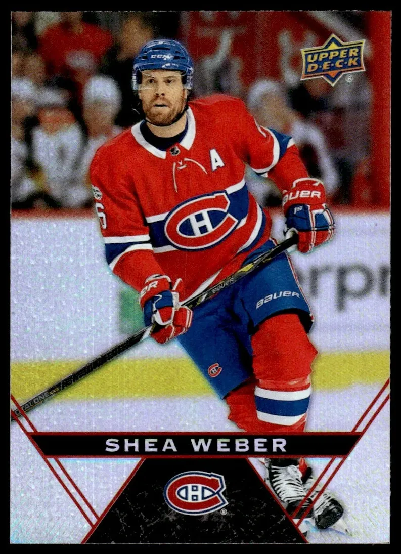 2018 Upper Deck Tim Hortons Shea Weber #85 card